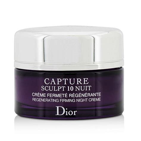 Dior Capture Sculpt 10 Nuit Regenerating Firming Night Cream .